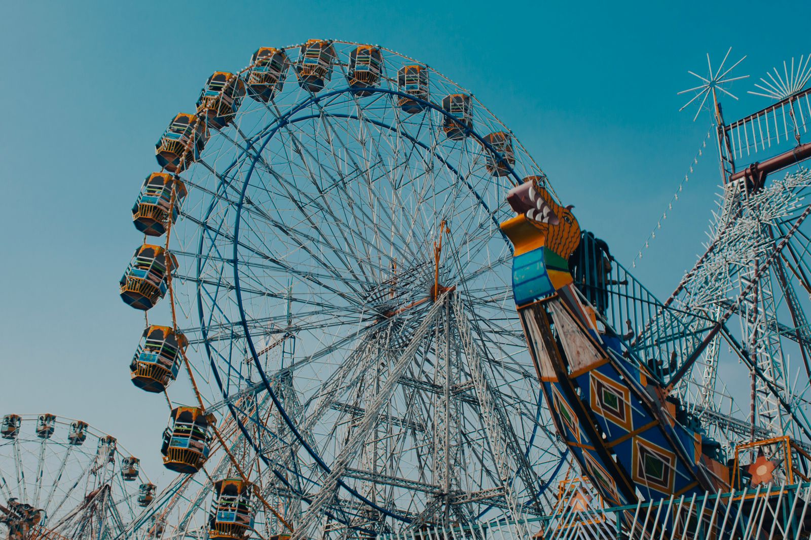 balançoire (jhula) en kumbh mela