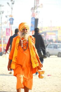 Hindou Sadhu Baba Kumbh Mela